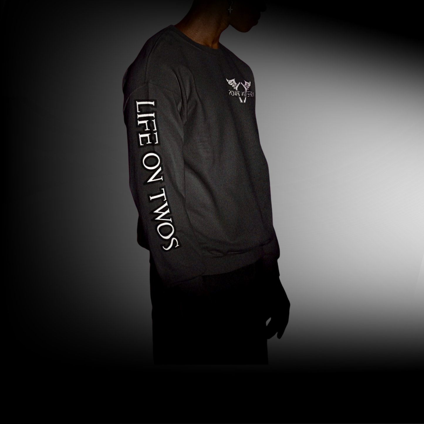 Life on Twos Crewneck — Premium