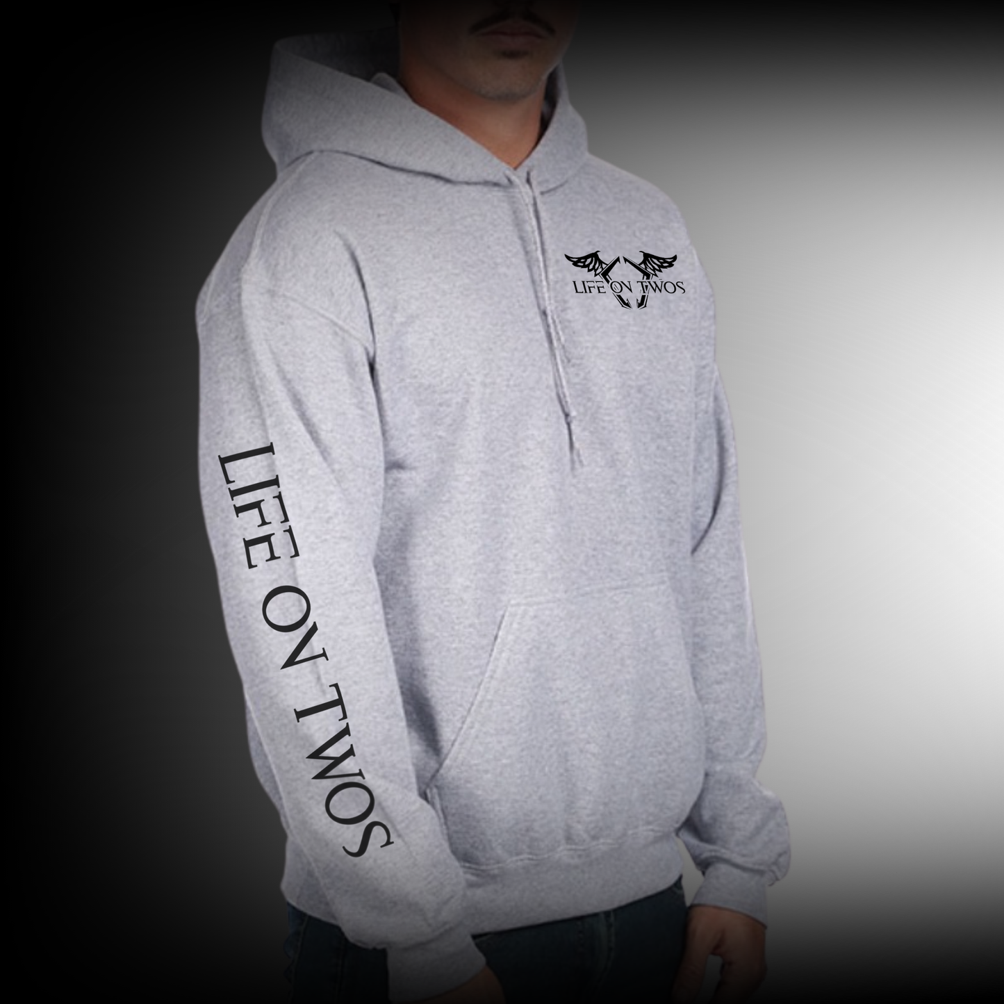 Life on Twos Hoodie — Classic