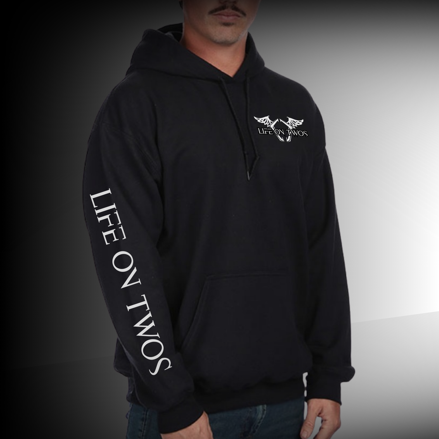 Life on Twos Hoodie — Classic